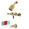 Kingston Brass Tub and Shower Faucet, Polished Brass, Wall Mount KBX8132DKL - alternate 1